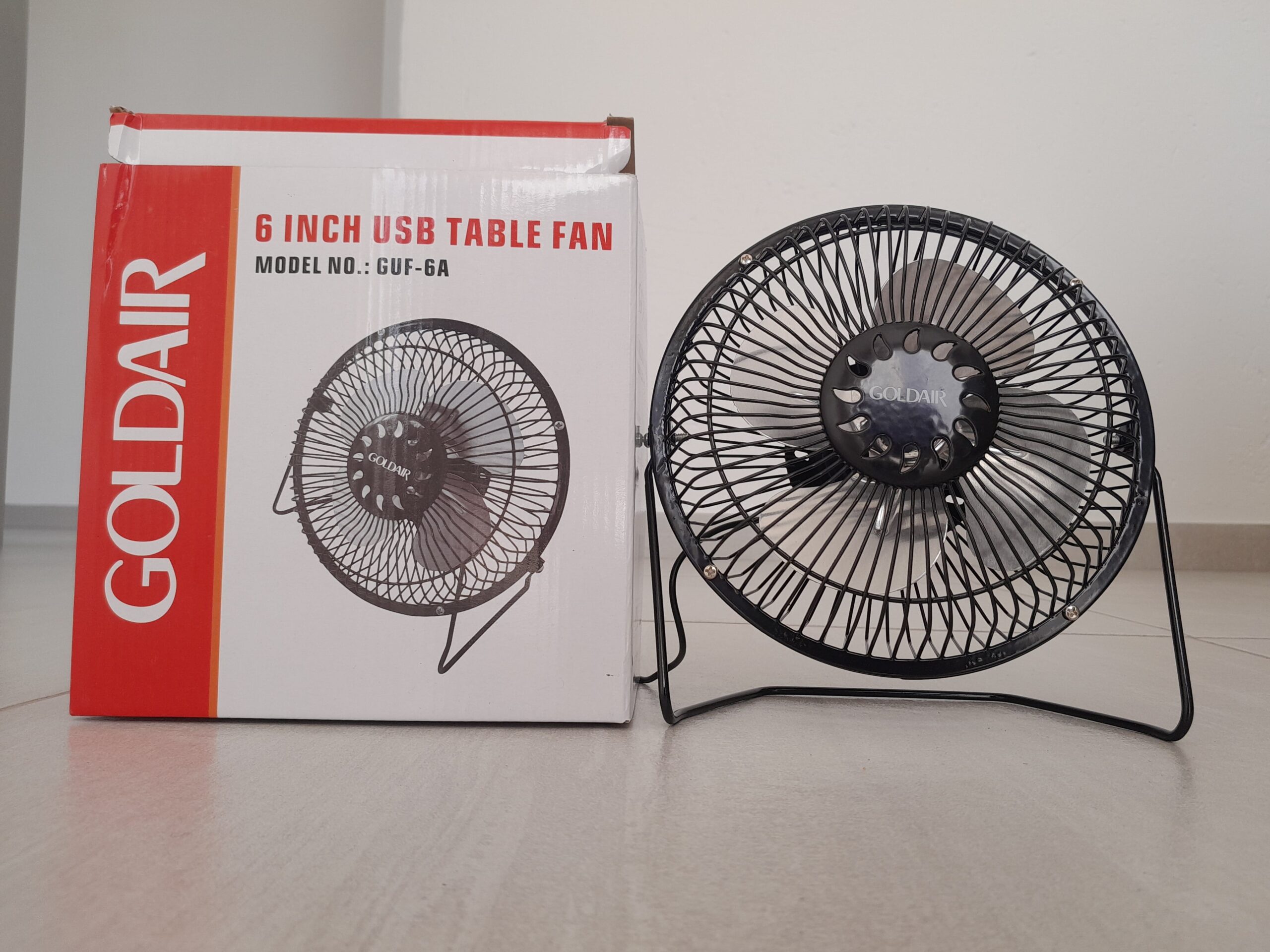 6 Inch Usb Fan
