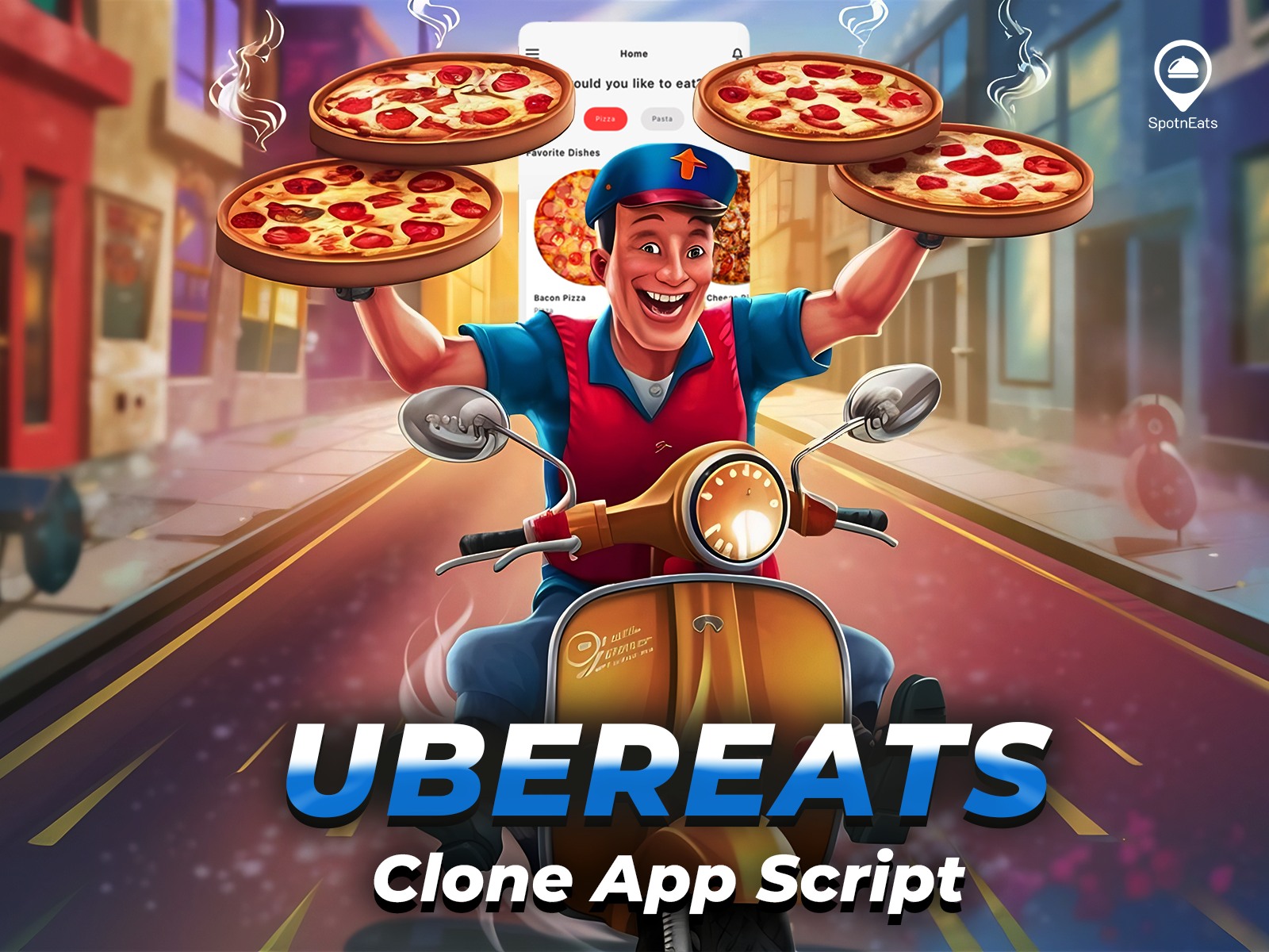 Launch a UberEats Clone App for Business with 100% Customized